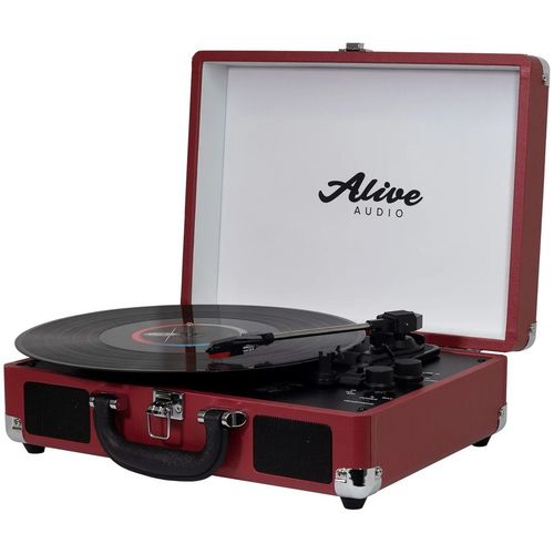 Проигрыватель виниловых пластинок Alive Audio Glam Cherry GLM-01-CH