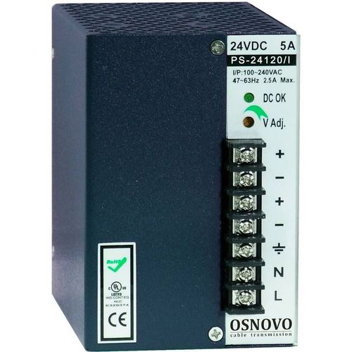 Блок питания AC/DC Osnovo PS-24120/I — цена и наличие Блок питания AC/DC Osnovo PS-24120/I