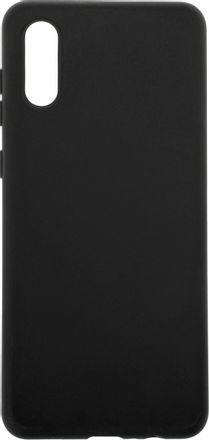 Чехол (клип-кейс) BORASCO Silicone Case, для Samsung Galaxy A02, противоударный, черный [39906]