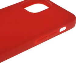 Чехол (клип-кейс) Deppa Gel Color, для Apple iPhone 12 mini, красный