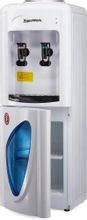 Кулер Aqua Work 0.7LKR, напольный, «push» - кран, белый/черный