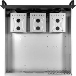 Корпус для сервера монтируемый в стойку EXEGATE Pro 3U450-12, 3U, 1200 Вт, черный