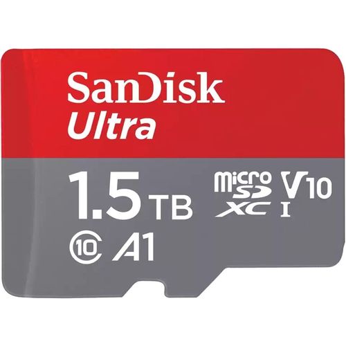 Карта памяти microSDXC UHS-I U1 Sandisk Ultra 1536 ГБ, 150 МБ/с, Class 10, SDSQUAC-1T50-GN6MN, 1 шт., без адаптера