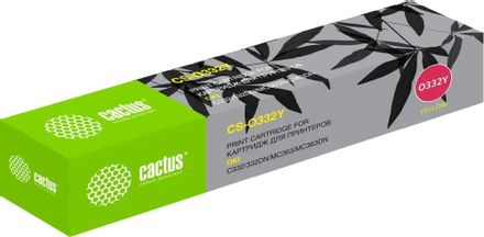Картридж Cactus 46508733, 46508733, желтый / CS-O332Y