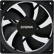 Вентилятор Digma DFAN-90 90мм, 3-pin, от БП:4-pin (Molex), 1800об/мин ...