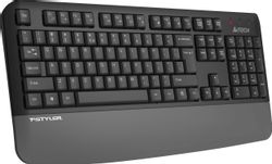 Клавиатура A4TECH Fstyler FGK20, беспроводная, мембранная, с гравировкой, серый