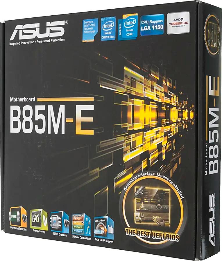 ASUS B85M E LGA 1150 Intel B85 mATX Ret 784723