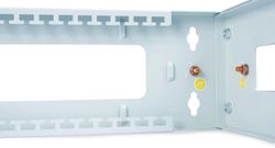 Кронштейн телеком. Cabeus (NC-3U) 3U 19" 450мм нагр.:15кг серый