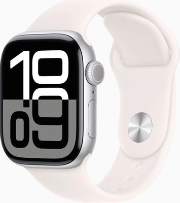 Smart watch in white new arrivals