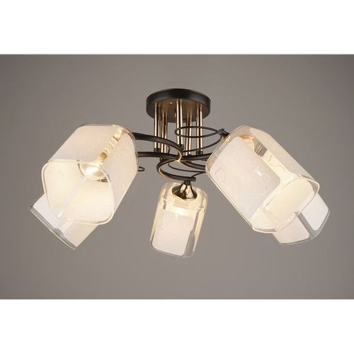 Люстра HIPER Arto H174-5, 5 х 60 Вт, черный