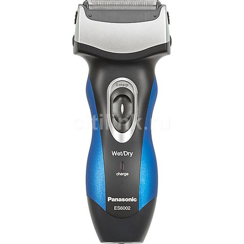 Электробритва Panasonic ES6002A520, черный и синий