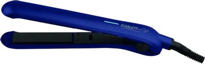 Выпрямитель для волос Scarlett SC-HS60600,  синий и черный