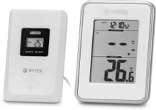 Погодная станция Vitek VT-6408, серебристый – купить в Ситилинк | 2035662