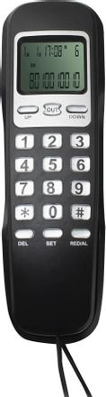 Проводной телефон Ritmix RT-010, черный