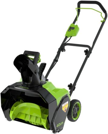 Снегоуборщик GREENWORKS G40ST40,  аккумуляторный,  4Ач,  с одним АКБ [2603607ub]