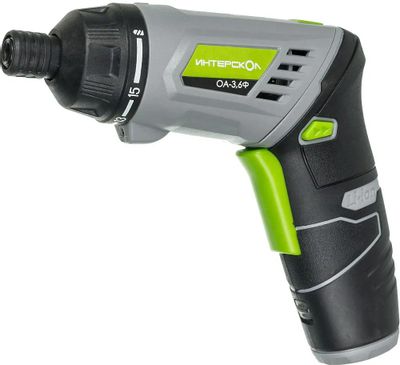 Аккумуляторная отвертка Интерскол ОА-3.6Ф 23 ФЕВРАЛЯ [433.3.2.23 ...