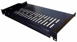 Полка стационарная LanMaster TWT-CB-SFBF250-1U/18, 1, 19", черный, (в упаковке: 1шт)