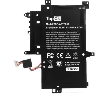 Батарея для ноутбуков TopON TOP-ASTP500, 4110мAч, 11.4В [103549]