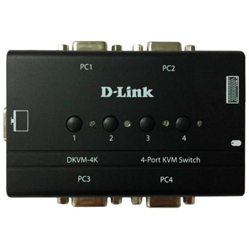 Переключатель KVM D-Link DKVM-4K [dkvm-4k/b3a]