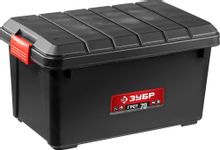 Изображение товара Ящик для инструментов Зубр 38184-24_z01 черный 70L пластик
