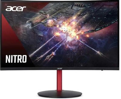 Монитор Acer Nitro XZ242QPbmiiphx 23.6", черный и черный/красный [um.ux2ee.p01]