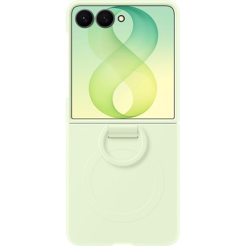 Чехол (клип-кейс) Samsung Case Silicone Ring Magnet Case, для Samsung Galaxy Z Flip8, мятный [ef-ef776cgegru]
