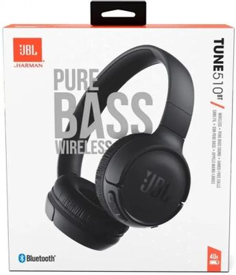 JBL Tune 510BT Bluetooth jblt510btblk 1897267