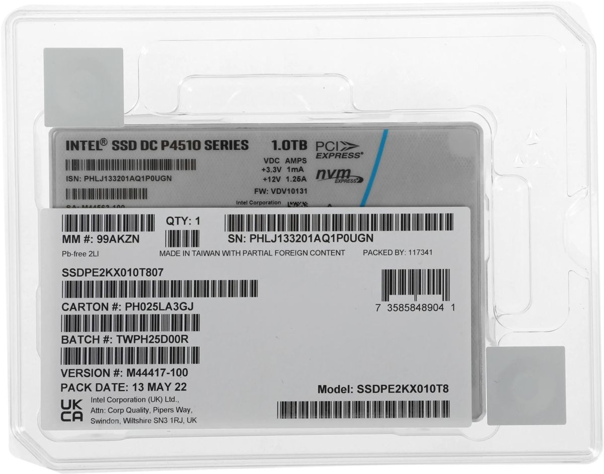 Intel p4510 discount