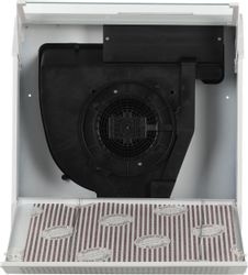 Вытяжка козырьковая Elikor Davoline 50П-290-П3Л, управление ползунковое, белый