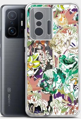 Чехол (клип-кейс) BORASCO ArtWorks, для Xiaomi 11T/11T Pro, прозрачный ...
