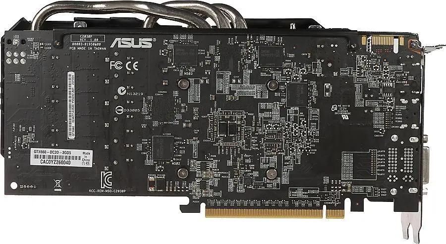 ASUS NVIDIA GeForce GTX 660 GTX660 DC2O 2GD5 2 GDDR5 OC Ret 711755