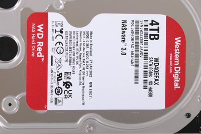 WD Red 3.5インチNAS HDD 4000GB WD40EFAX WD40EFZX | WD40EFZX | WesternDigital WD Red Plus NAS向け