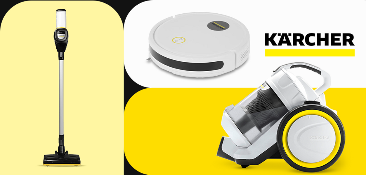 Большая семья пылесосов Karcher: какие бывают и что они умеют