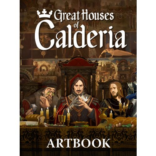 Дополнение к игре FIRESQUID Great Houses of Calderia Artbook, для ПК, регион: Россия,СНГ, английская версия