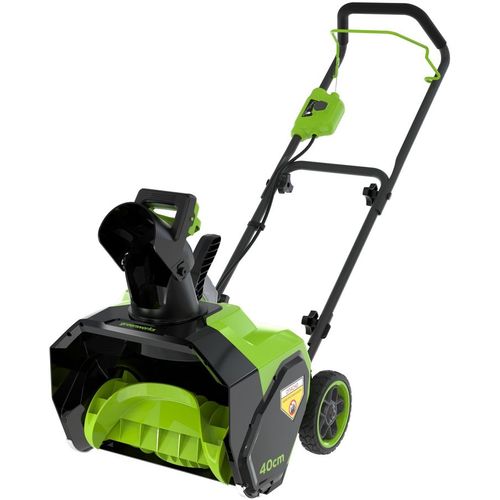 Снегоуборщик GREENWORKS G40ST40, аккумуляторный, 4Ач, с одним АКБ [2603607ub]