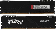 Оперативная память Kingston Fury Beast KF432C16BB1K2/32-SP DDR4 -  2x 16ГБ