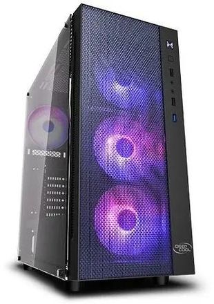 Компьютер iRU Corp 510B5GMA Tower Intel Core i5 10400F,  DDR4 16ГБ, 512ГБ SSD, AMD Radeon RX 6600 - 8 ГБ,  FreeDOS,  черный [2152577]