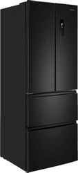 Холодильник трехкамерный MAUNFELD MFF180NFBE01 Total No Frost, French Door, инверторный