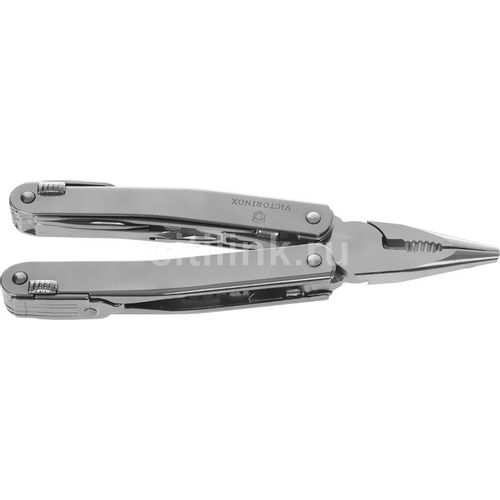 Мультитул Victorinox SwissTool Spirit X Plus Ratchet, 36 функций, серебристый [3.0236.l]