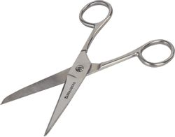 Ножницы BRAUBERG 237102 Professional 175мм, цельнометаллические, серебристый