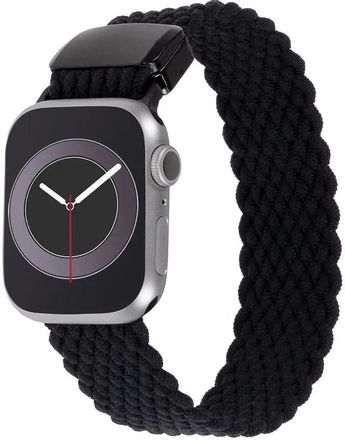 Ремешок ZIBELINO APL-38-L-WMF-BLK для Apple Watch, черный [zbn-apl-38-l-wmf-blk]