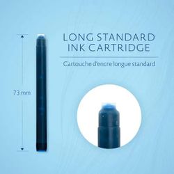 Картридж Waterman Standard для ручек перьевых (8шт)