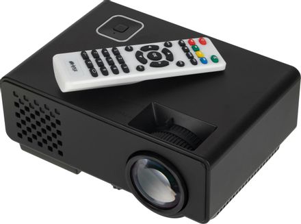 Проектор HIPER Cinema A2,  черный,  DVB-T2 тюнер [hpc-a2t2b]