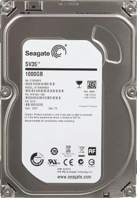 Жесткий диск Seagate SV35 ST1000VX000,  1ТБ,  HDD,  SATA III,  3.5"