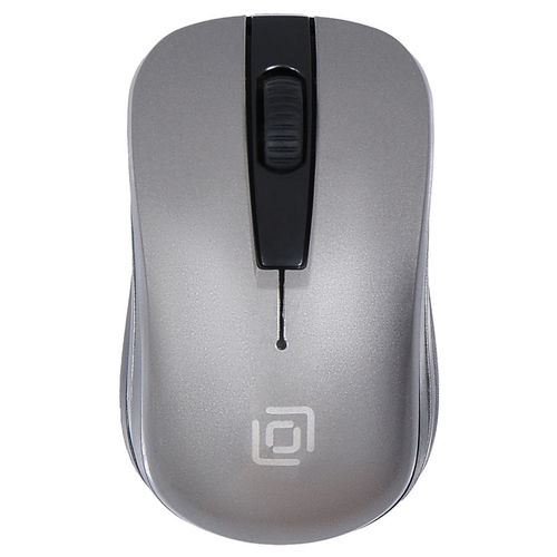 Мышь беспроводная Oklick 445MW, радио, оптическая, USB, 1200dpi, черный и серый [945814]