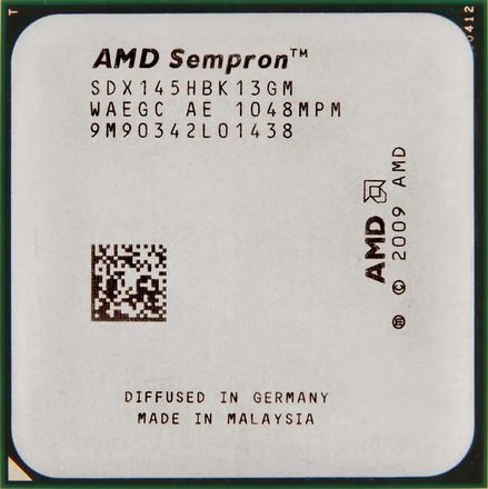 Процессор AMD Sempron X1 X145, SocketAM3,  OEM [sdx145hbk13gm]