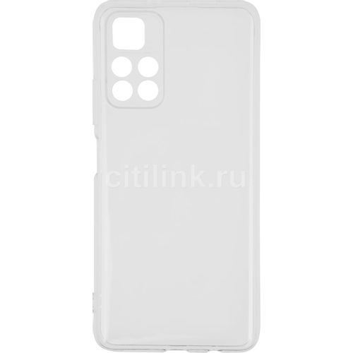 Чехол (клип-кейс) BORASCO для Xiaomi Poco M4 Pro, прозрачный [70105]