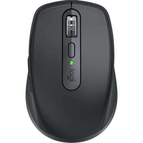 Мышь беспроводная Logitech MX Anywhere 3S, Bluetooth/Радио, оптическая, USB, USB-C, 8000dpi, графитовый [910-006938]