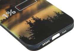 Чехол (клип-кейс) GRESSO Meridian, для iPhone 13, черный/бежевый