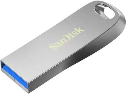 Флешка USB Sandisk Ultra Luxe 32ГБ, USB3.0, серебристый [sdcz74-032g-g46]